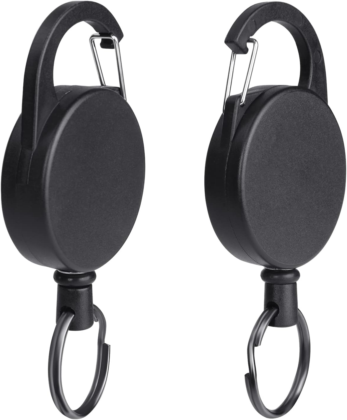 Vicloon Retractable Key Chain, 2 Pcs Badge Reel ID Card Badge Holder