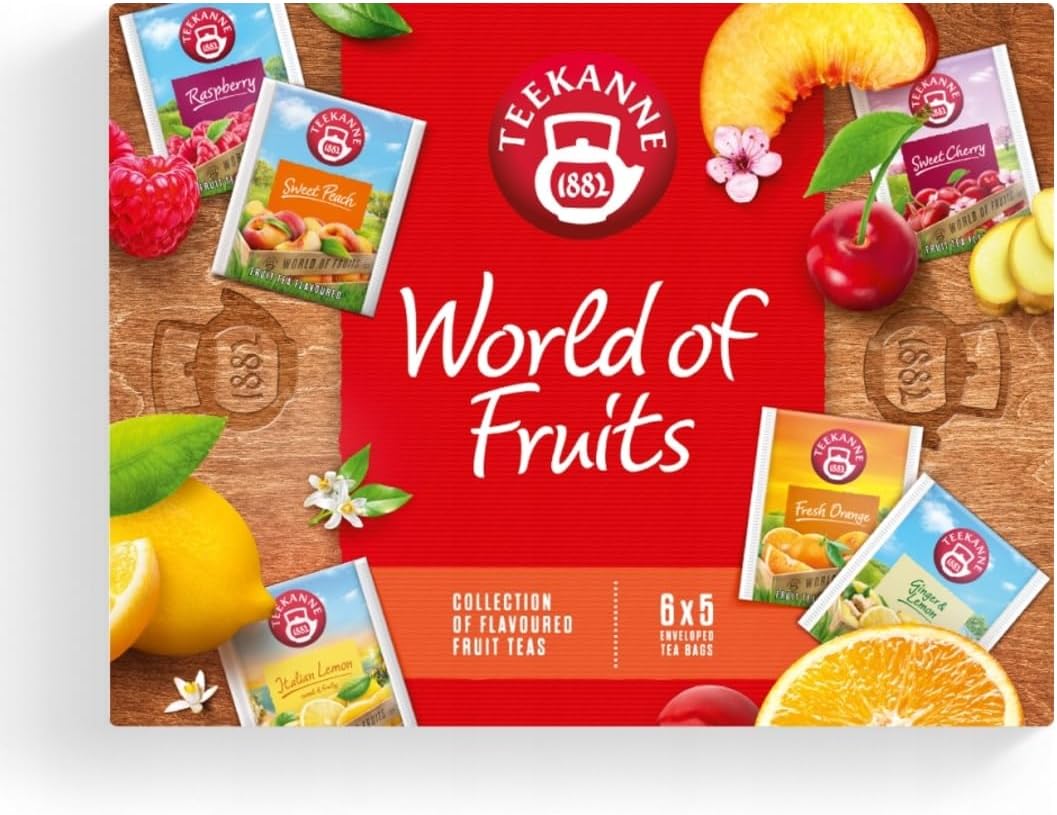 World of Fruits VARIETY box of tea 30 tea bags