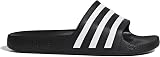 adidas Mixte Adilette Aqua Slides Slipper, Core Black / Cloud White / Core Black, 43 EU - 2