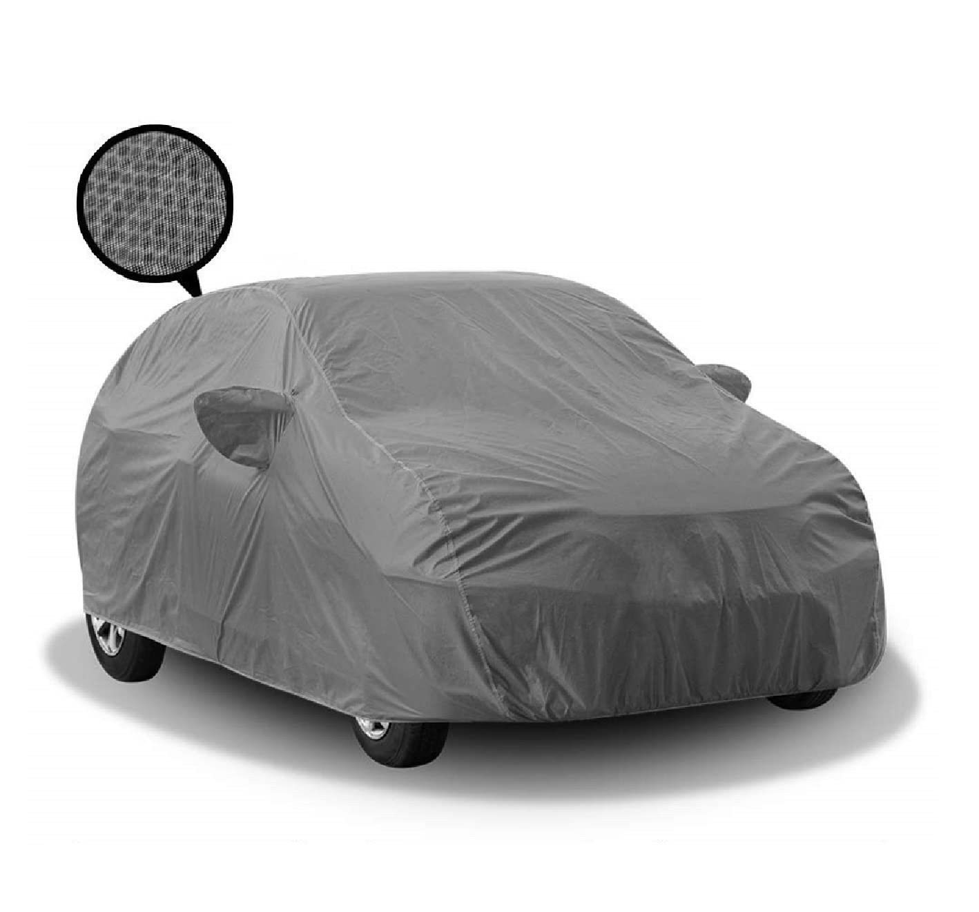 BOWRAIN 3D Car Cover Scratch Resistant & Paint Protection No Colour
