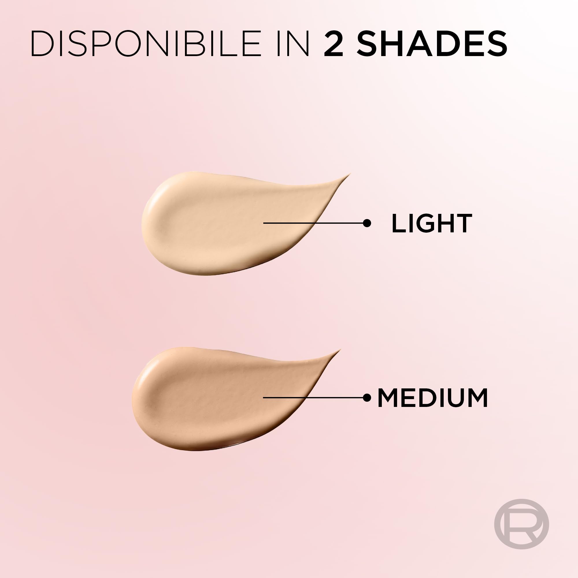 L'Oréal Paris, Crema Colorata Idratante e Uniformante, Con Vitamine B5 ed E, Pelle Idratata Fino a 24h, Con SPF 20, 03 Medium Light, 30 ml (l'imballaggio può variare)