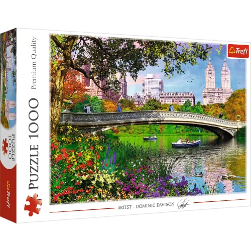 Trefl, 10467 Puzzle, Central Park, 1000 Teile, New York, fĂĽr Kinder AB 12 Jahren