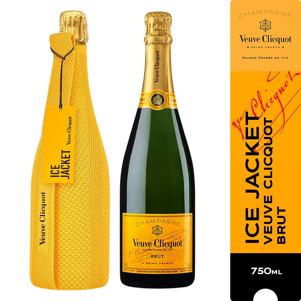 Champagne Veuve Clicquot Brut 750ml - New Ice Jacket | Amazon.com.br