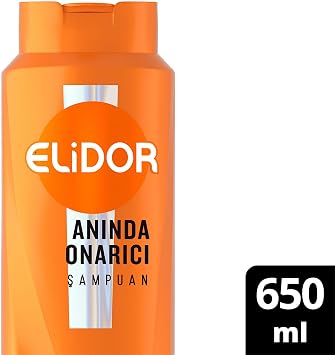 Elidor Hair Care Shampoo, Instant Repair, 650 ml