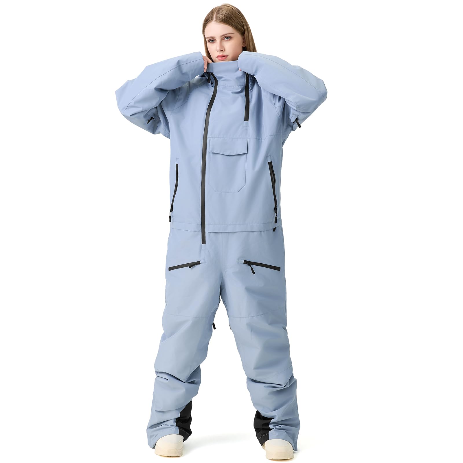 RIUIYELE Women's One Piece Ski Suit