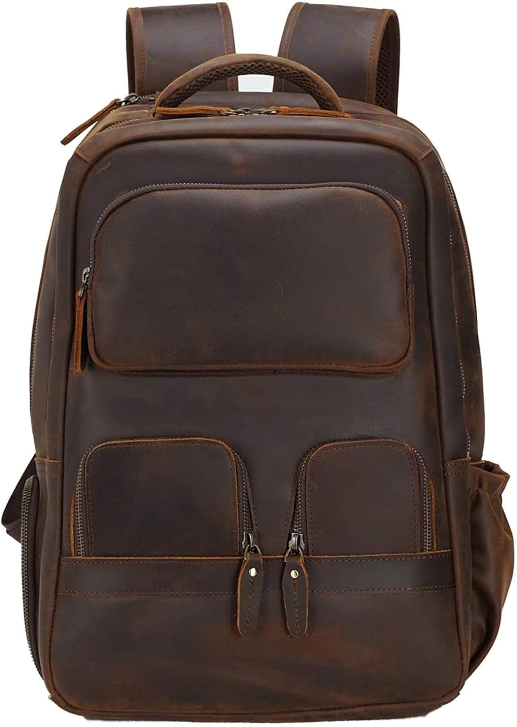 Men's Vintage Leather Laptop Backpack Large Travel Algeria Ubuy