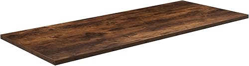 VIVO DESK-TOP55N-S - Mantel esquinero cuadrado universal de una sola pieza para mesa estándar y sentado o de pie, altura ajustable, para el hogar y