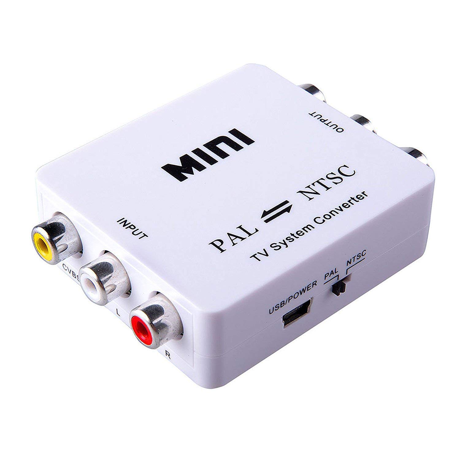 Gadget Hero's PAL/NTSC/SECAM to PAL/NTSC Mini Bi-Directional TV System Converter Switcher…