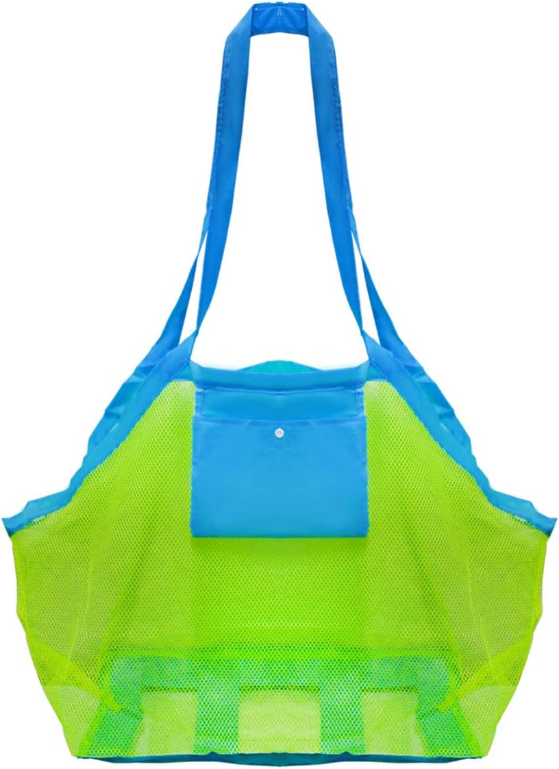 Mesh Beach Toys Bag Extra Large Beach Bags and Totes Sand