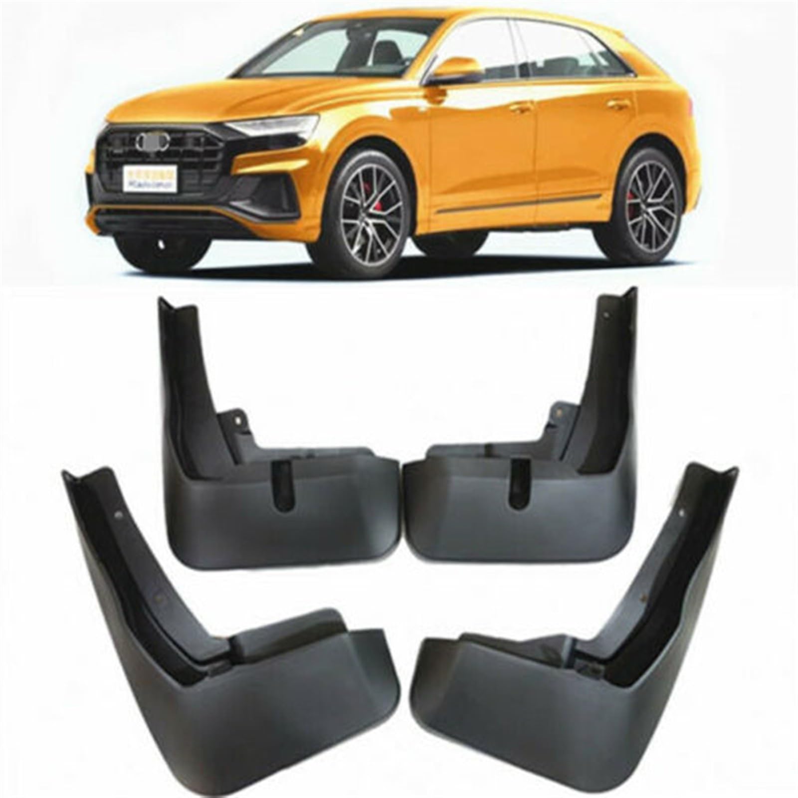Set modellato, for, Q8 SUV 2019 2020 Paraspruzzi for auto Paraspruzzi Paraspruzzi Paraspruzzi Parafanghi for auto Accessori