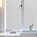 EASEHOME Vinilo Ventana Autoadhesiva Pegatina de Ventana Cristal Película Decorativa Papel Adhesivo Láminas Electrostatica Film Estática Opaco 17.3"x78.7"(44x200cm), Patrón de Encaje