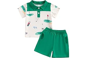 Toddler Golf Clothes Set: Classic Comfort on the Course