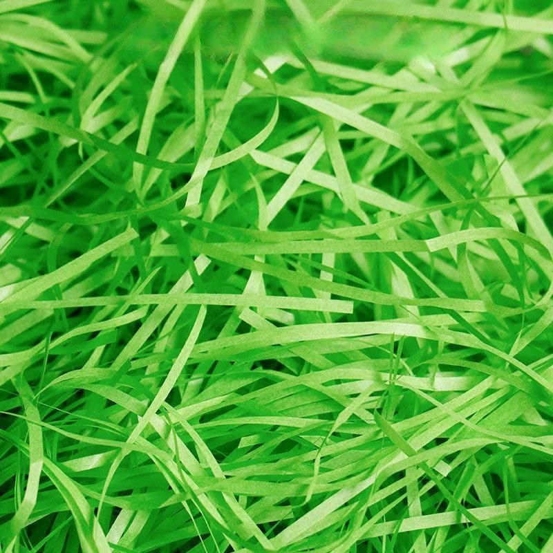 Papier déchiqueté pour boîtes-cadeaux, Papier de soie froissé à paillettes, 30-500 g, multicolore(Style C/Green,500g)