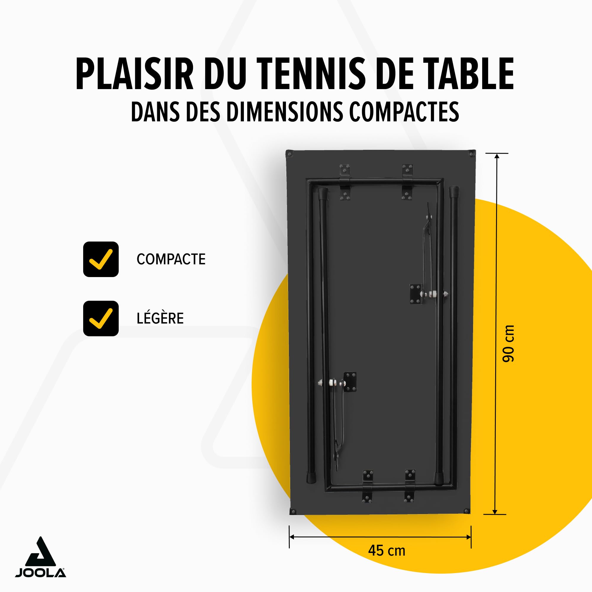 JOOLA Mini Table de ping-Pong d'intérieur avec Filet