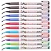 Xeno Shinzi Katoh Bonheur 0.5 Mm Slim Ball Point Pen Box (Pack of 12) 8 Color Mix