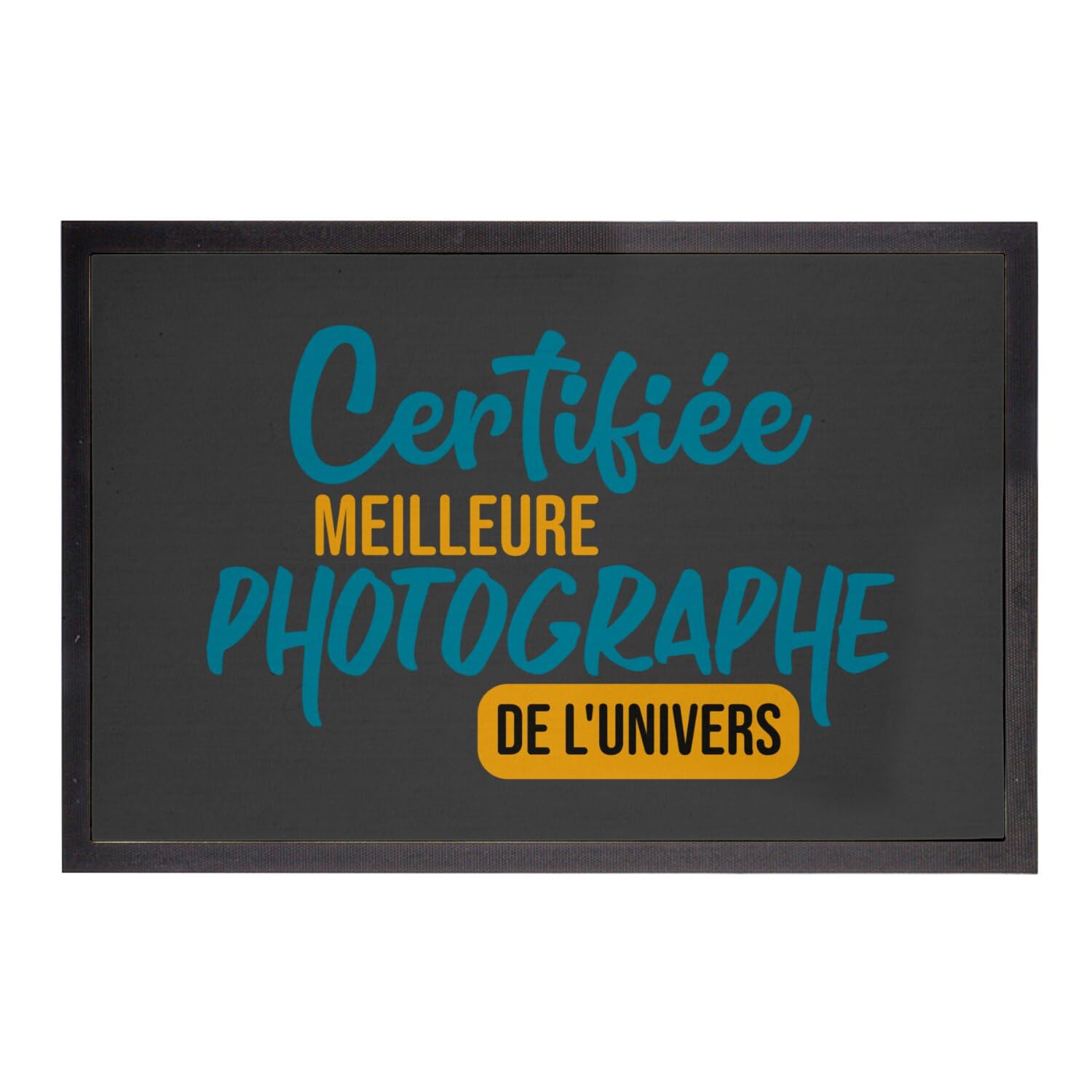 Paillasson Meilleure Photographe de l'univers pour décorer votre studio photo