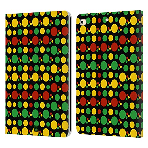 Étui iPad 9.7 rasta cuir pochette protection tablette