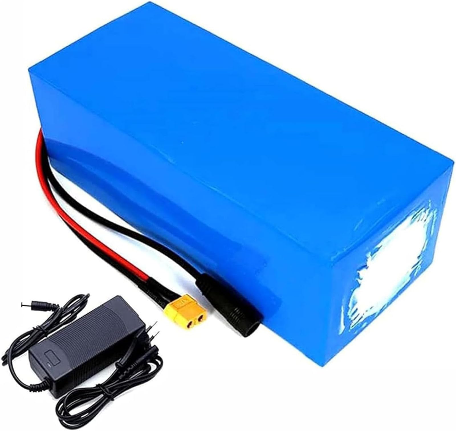 Batterie Li-ION E-Bike 48V, 48V 12AH Batterie Lithium-ION pour Vélo Électrique 13S4P Batterie Au Lithium pour Vélo Électrique pour Moteur 200W-800W [Classe Énergétique A]