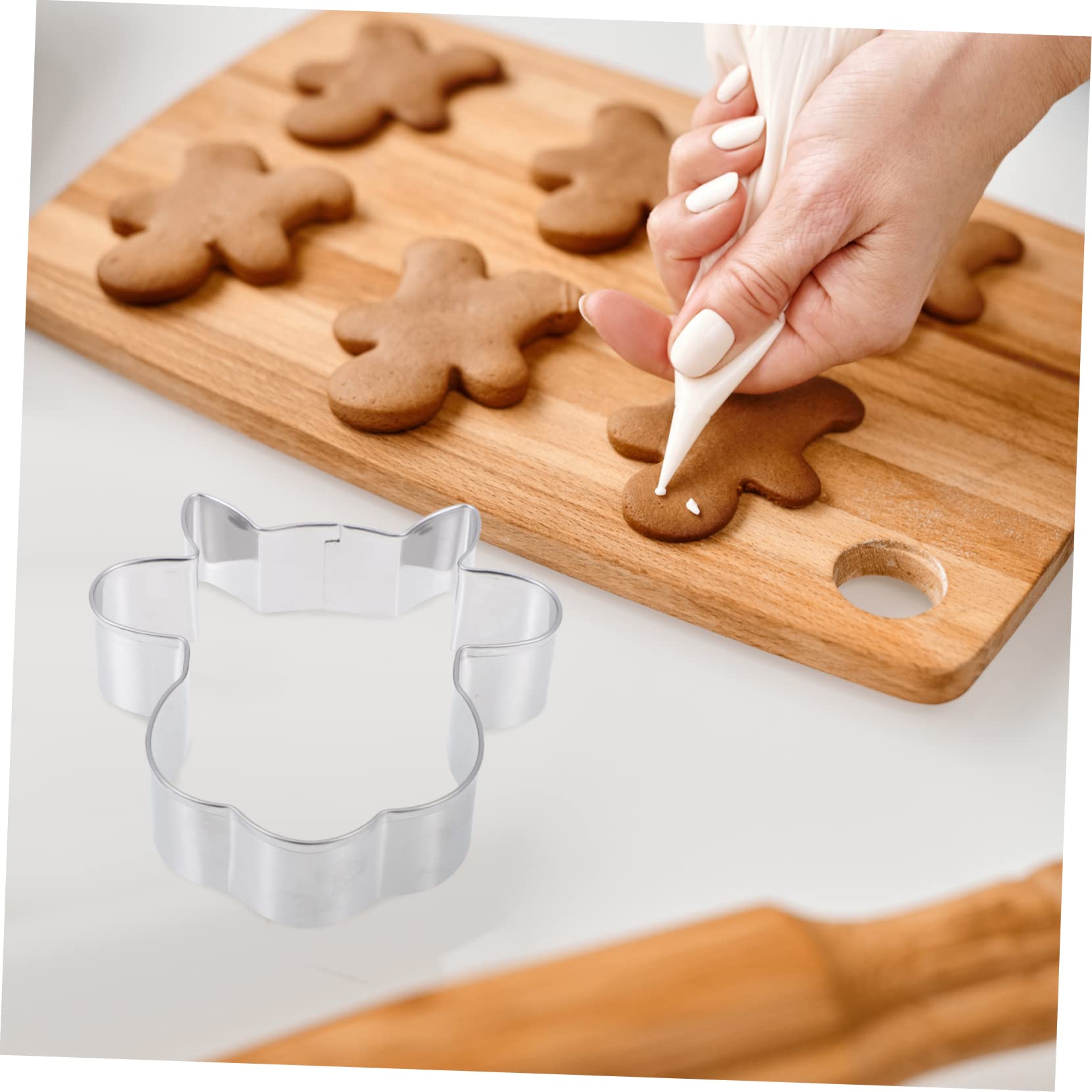 Zerodeko 48pièces Emporte Acier Inoxydable Pour Biscuits Animaux Moules à Gâteaux Et Biscuits Tête De Vache Tête De Taureau Bouteille De Lait