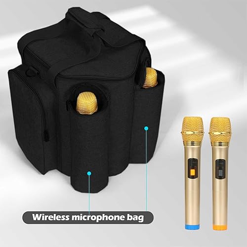 Miniatura 4 de Funda de transporte portátil compatible con altavoz Bluetooth portátil Bose S1 Pro (negro)