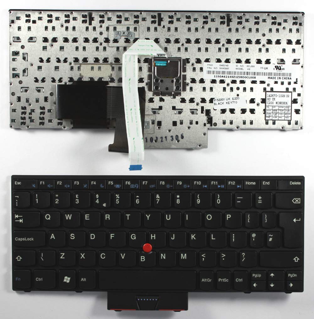 Clavier Thinkpad E220s pour taper en anglais avec aiguille - 2
