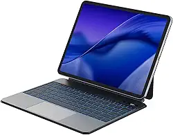 BETTDOW Capa com Teclado e Trackpad para iPad (A16) 11th Generation 11 Inch 2025, iPad 10th Generation 10.9 inch 2022, teclado leve de liga de alumínio com trackpad 586g