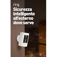 Ring videocamera esterna a batteria (Stick Up Cam)