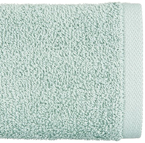 Amazon Basics Paños de algodón (30,5 x 30,5 cm), 24 Unidad - Verde, Azul claro, Blanco