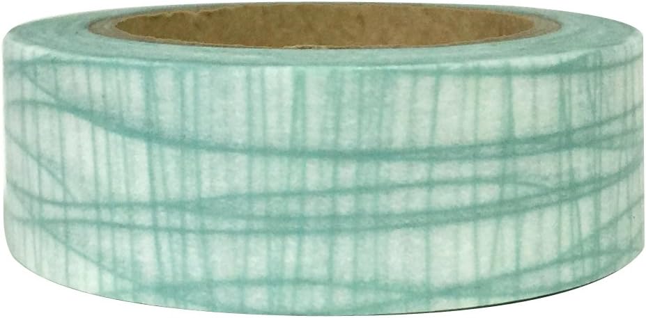 allydrew Decorative Washi Masking Tape, Random Lines