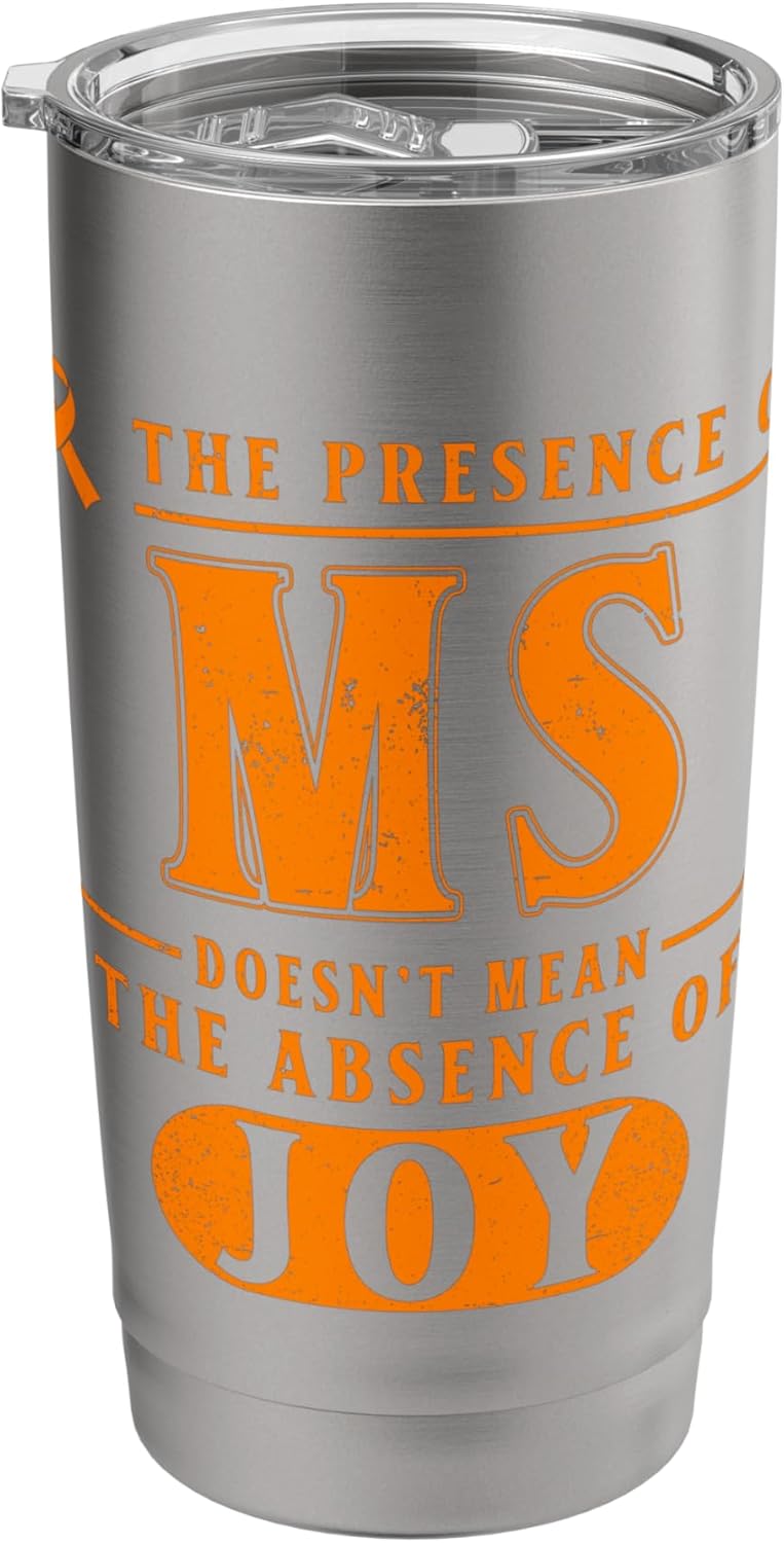 MS Warrior Brain Fog Multiple Sclerosis Stainless Steel Insulated Tumbler