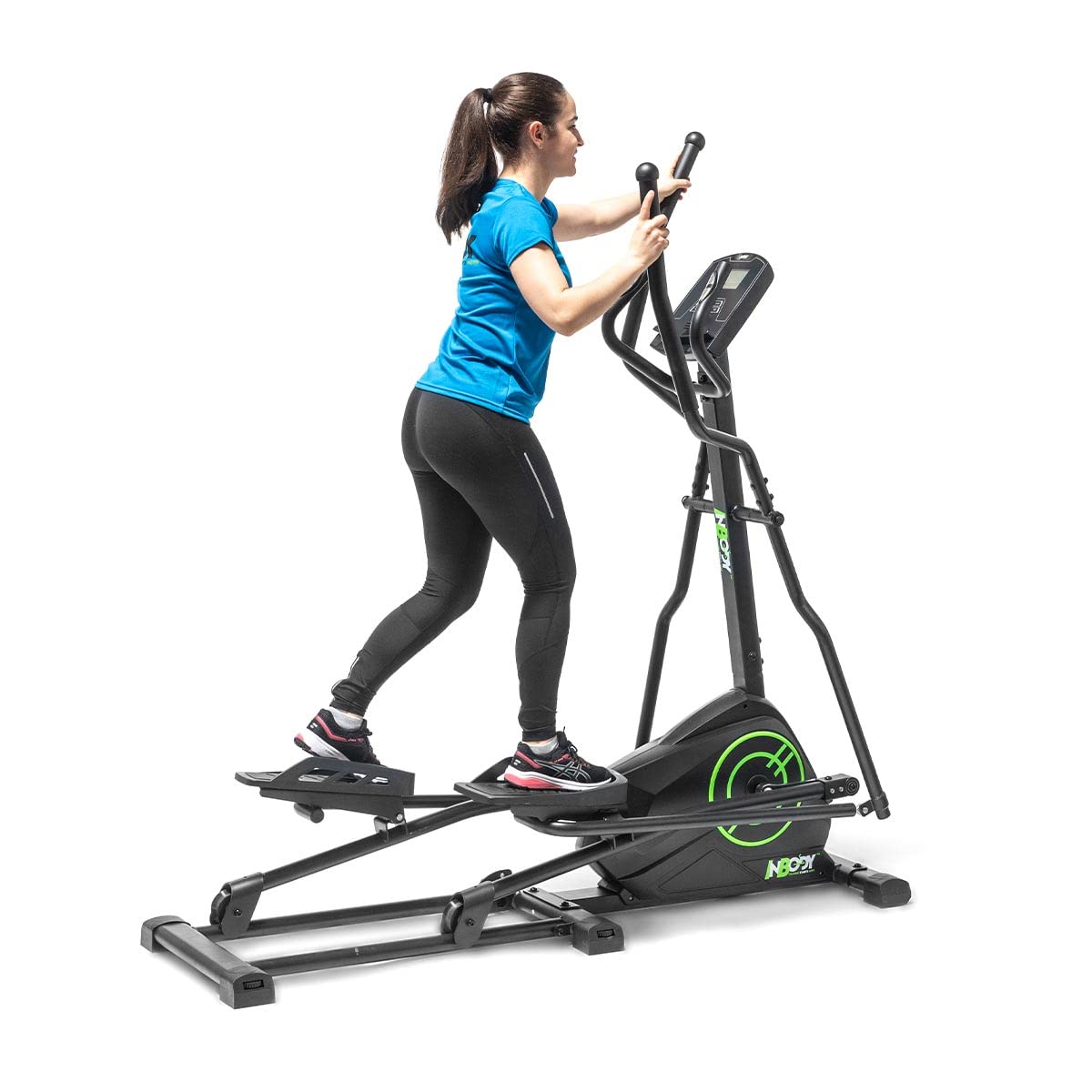 InBody Bicicleta Elíptica InBody 118 - Nero - Ellittica per la Casa/Crosstrainer per Adulti Unisex/Resistenza Magnetica/Console Digitale/Allenamento 24 programmi