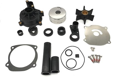 Miniatura 23 de 393630 Kit de impulsor de bomba de agua Sustituye Johnson Evinrude OMC 20 25 30 35 HP Motores fueraborda 393509 391636 Sierra 18-3382