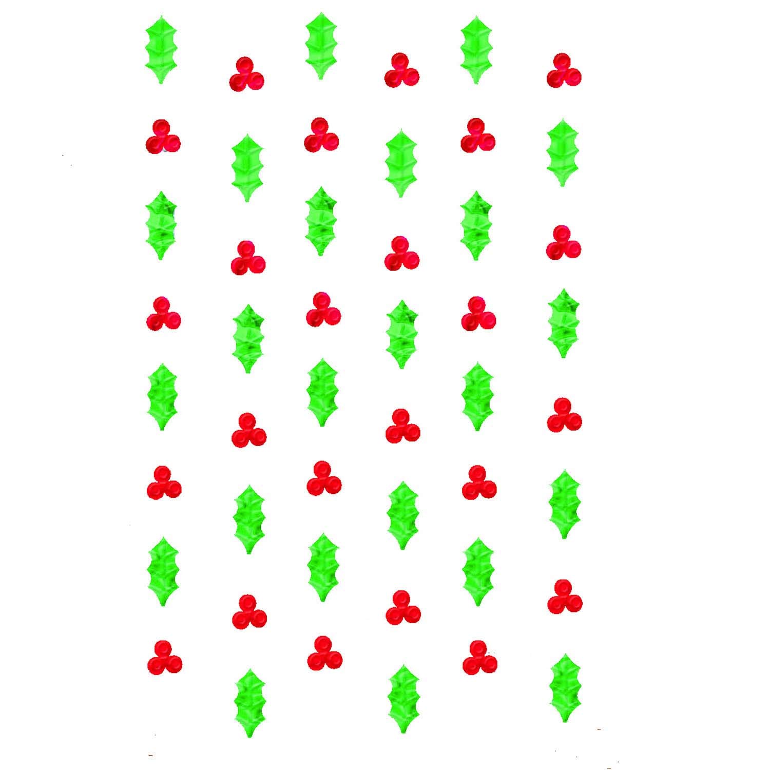 Amscan Deko-Hänger Christmas 6 Stück - Mistelzweig Girlanden, Länge 213 Cm, Weihnachtsdekoration