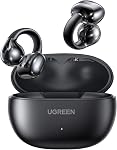 UGREEN Open Ear Wireless Headphones Bluetooth 5.4, 12mm Driver Sports Earphones with ENC, Fast Charging for 30 Hours Playtime, Compatible with iPhone Android and Bluetooth Devices,Suitable for Running