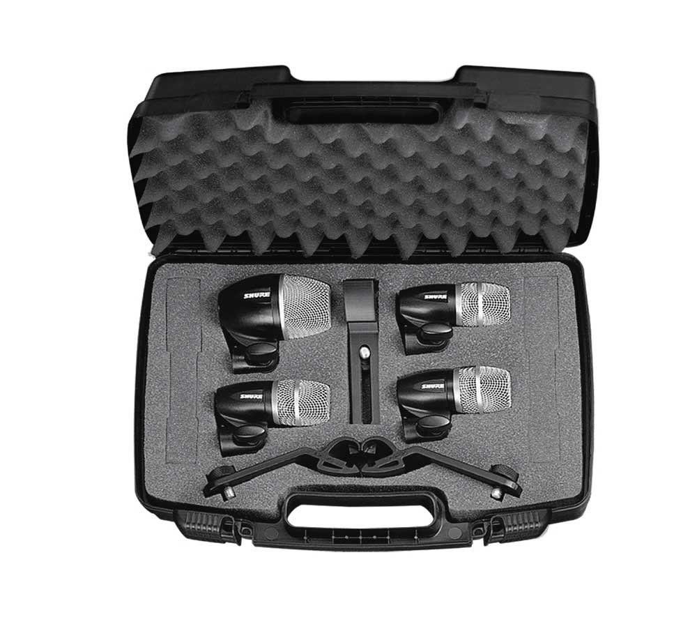 Shure Kit de microfone para bateria PGDMK4-XLR | Amazon.com.br