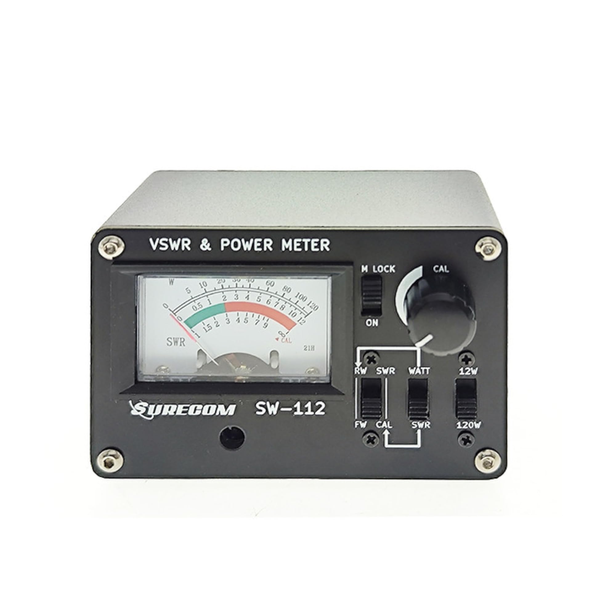 Mcbazel Surecom SW-112VU 125-525MHz 120W V.S.W.R. & Power Mete
