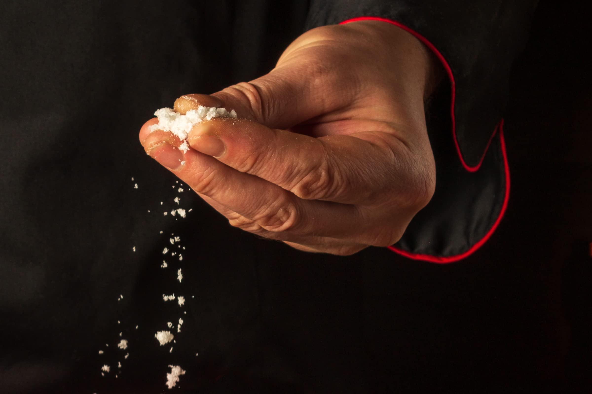Sal Azteca / Fior di Sale / Fleur de Sel - Sale con meno sodio, alternativa al sale comune, 100% puro e naturale. Ricco di minerali. Ricco di magnesio. Gourmet per eccellenza (50 g 1 unità)