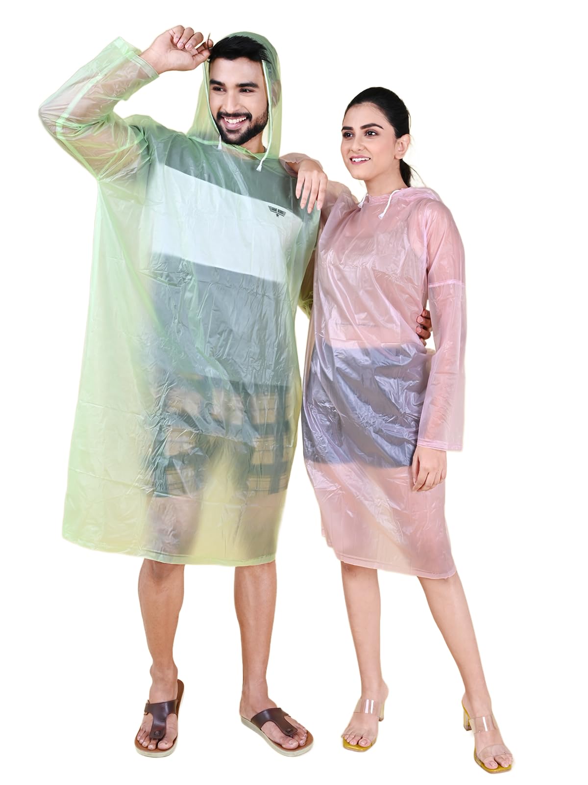 rupa Men's Plastic Adult Poncho Coat Standard Length-picture-42