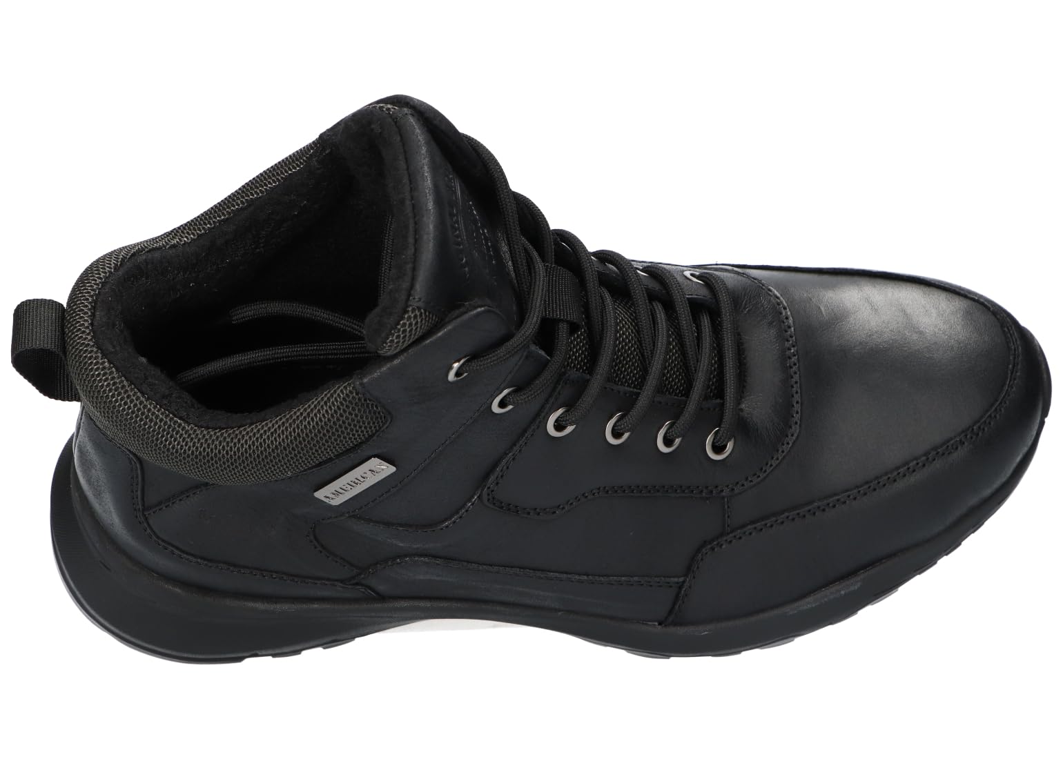 CY164 TRAPERY TREKKINGI BUTY ZIMOWE SKÓRZANE MĘSKIE BK 42