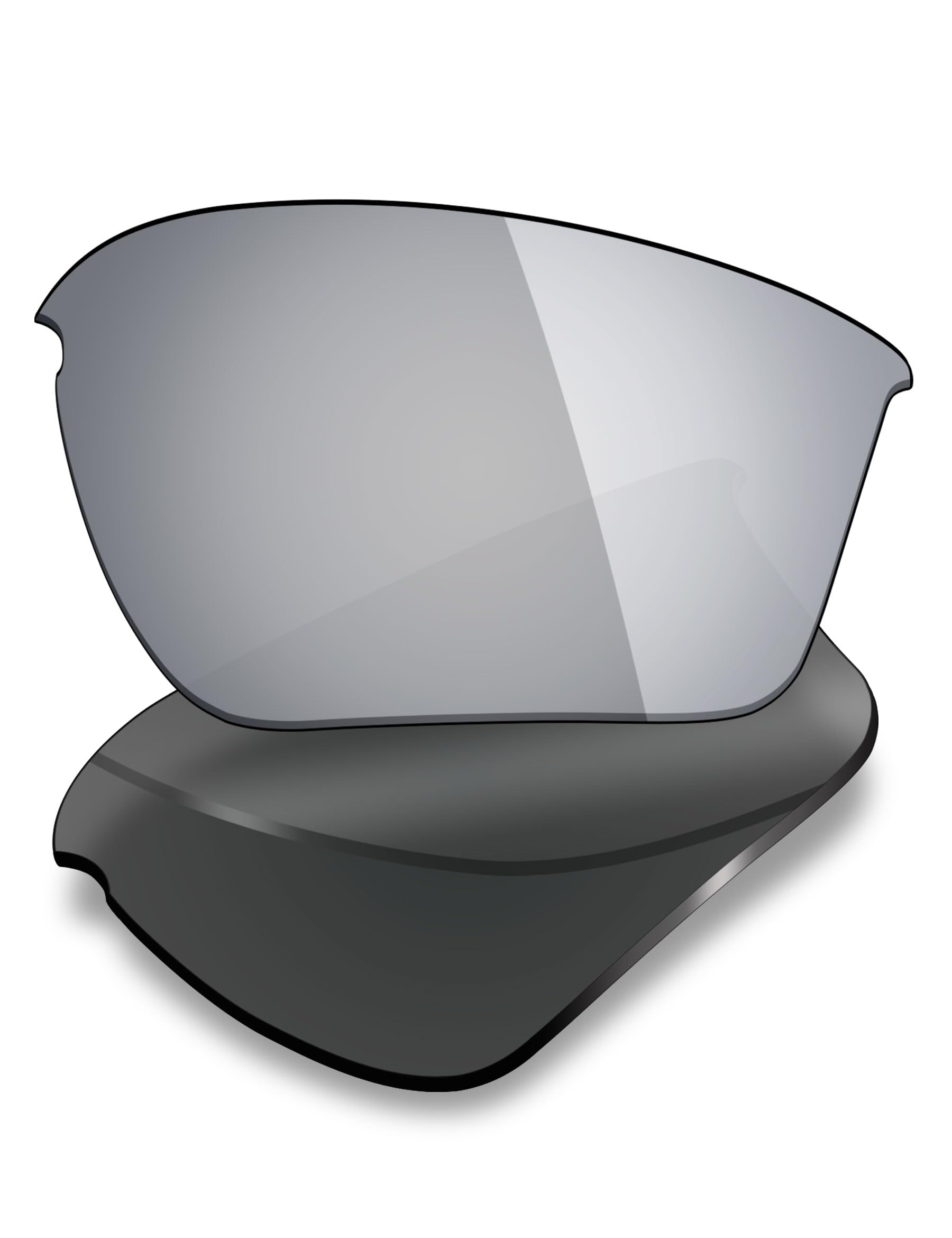 Mryok Replacement Lenses Compatible with Oakley Half Jacket 2.0 XL OO9154 62mm Sunglasses, HD Polarized, UV Protection