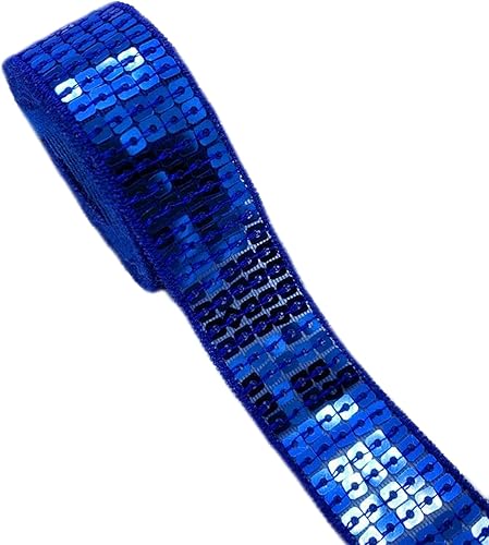 Miniatura 1 de Lauthen.S Ribete de lentejuelas Paillette de 20 yardas, 4 filas de 1 pulgada, ribete de costura para manualidades, ropa, vestido, adorno de costura