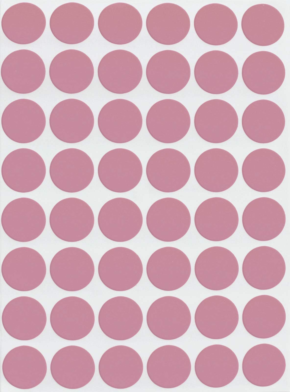 Royal Green Write Dot Sticker 11/16" Inch Color-Coding Labels for Inventory Office Supplies & Home (17mm), 4800-Pack (Pastel Pink)