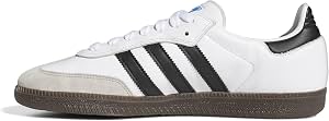 adidas Samba ADV Zapatos de Skate para Hombre - Blanco Nube/Negro Núcleo, Talla: 10.0