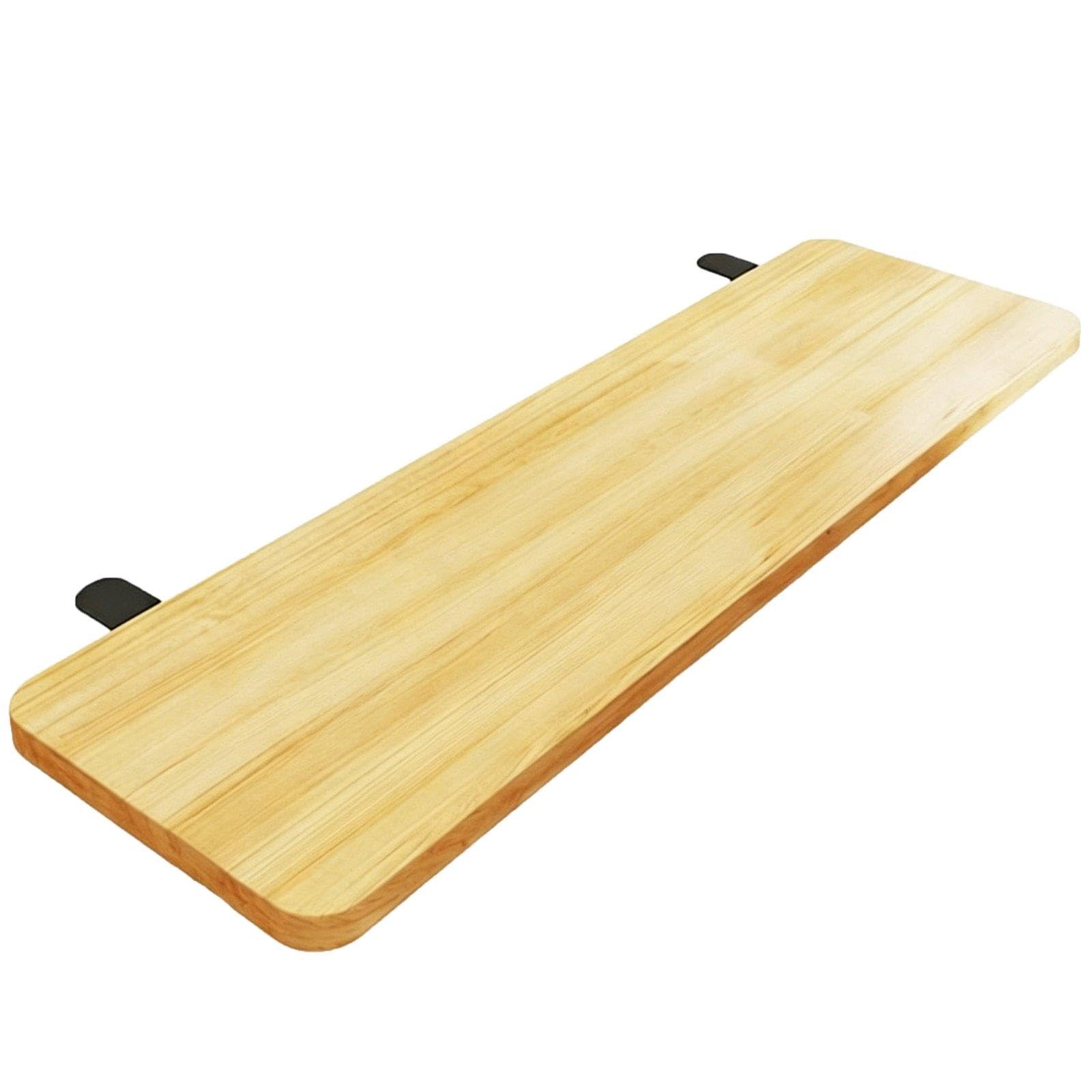 Foldable Desk Extension Board No Required Foldable Desk Extension Support Space Saving Clamp-on Keyboard Tray Bracket for Students, Gaming Wood 80 * 20cm-picture-16