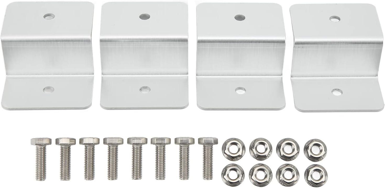 Solar Panel Z Brackets Aluminum Alloy Mounts Outdoor Power Generation System RV Panel Brackets
