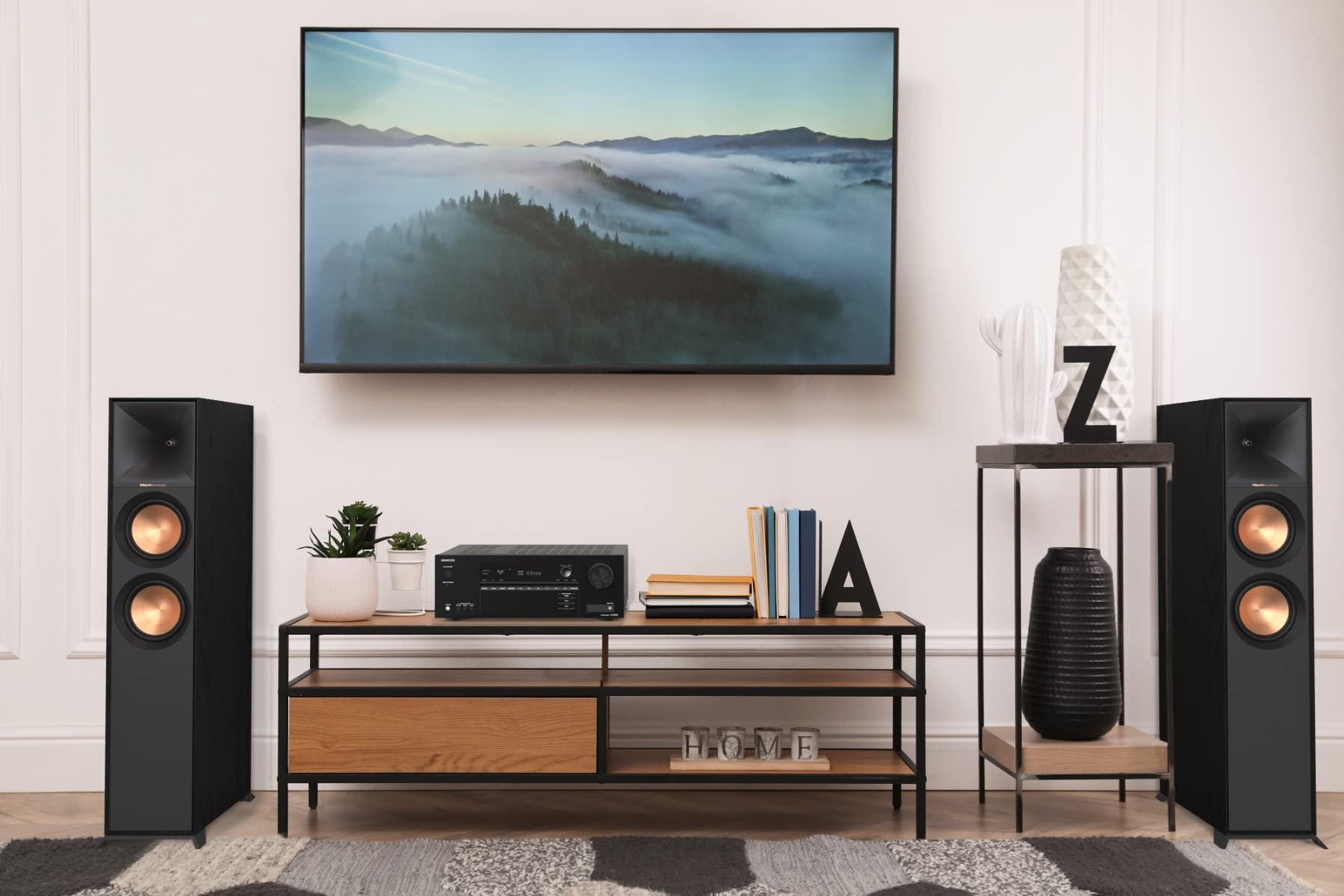 Onkyo TX-SR393DAB 5.2-Kanal AV Receiver Bluetooth DTS:X Dolby Atmos DAB+ Schwarz