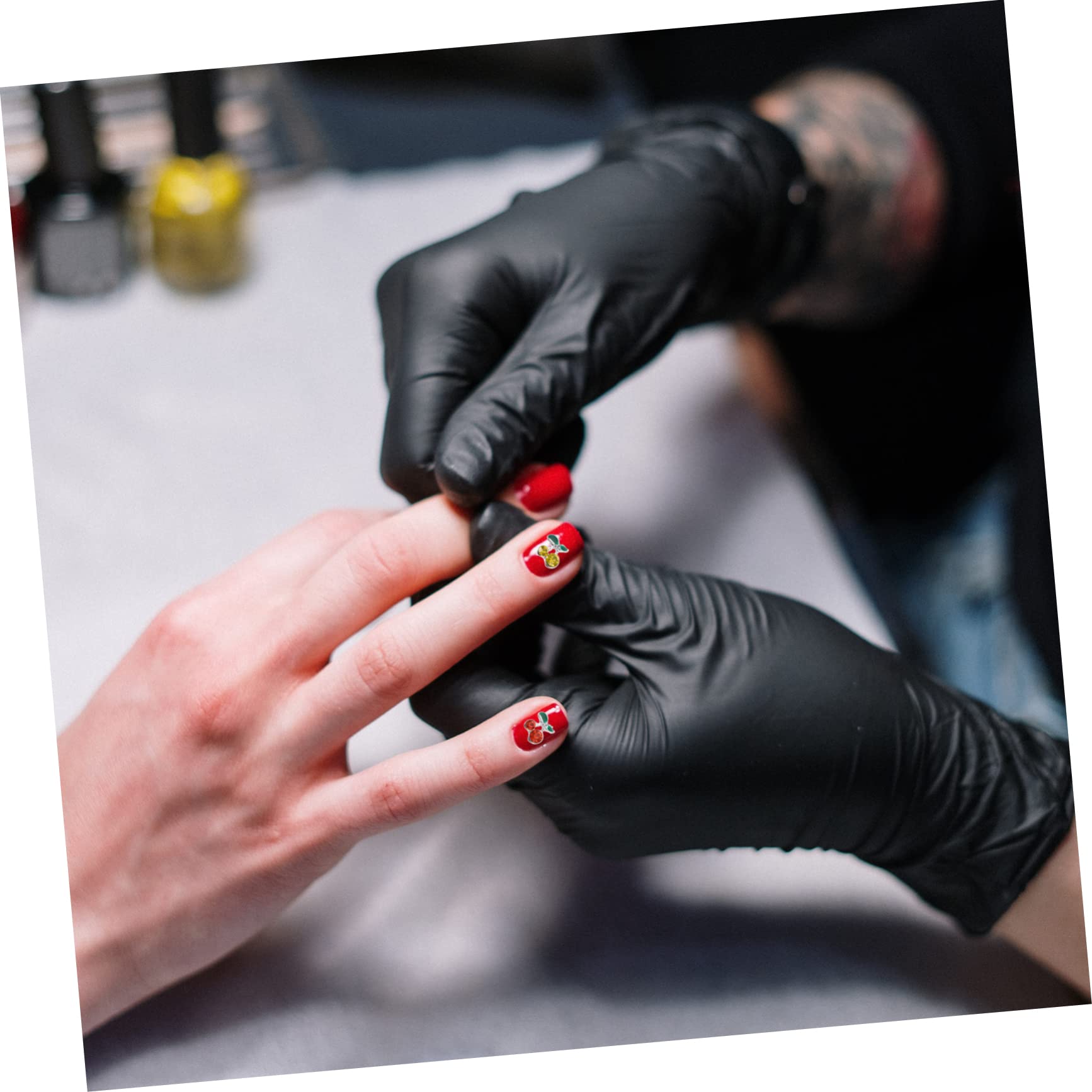 FRCOLOR 300 piezas de accesorios de arte de uñas con diamantes de imitación joyas colgantes de uñas accesorios de uñas piedras preciosas clavo clavo piedras preciosas uñas accesorios de aleación