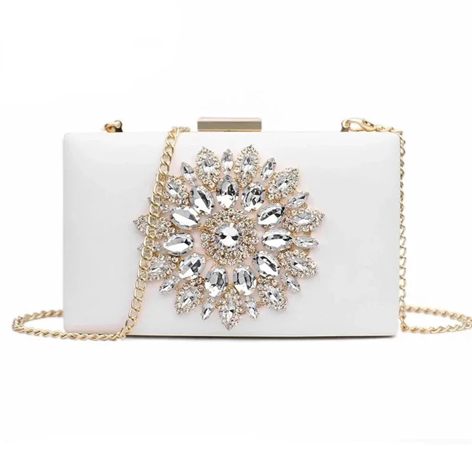 Pochette Da Sera Borsa a tracolla da donna, pochette sposa, sera, borse estive in cristallo for, piccole a