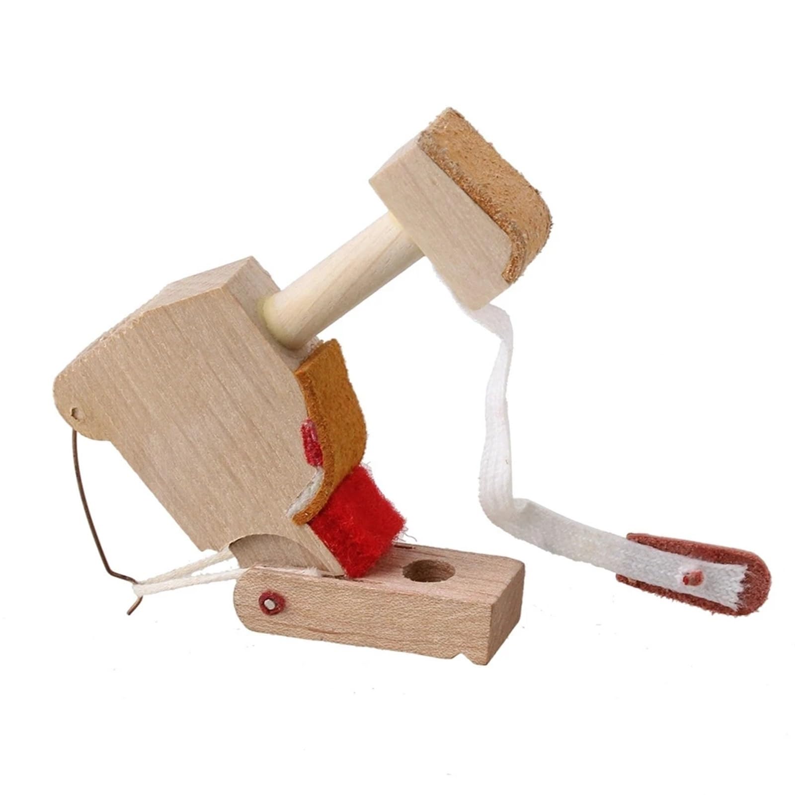 Vertical Upright Piano Repair Tool Wooden Hammer Butt Head