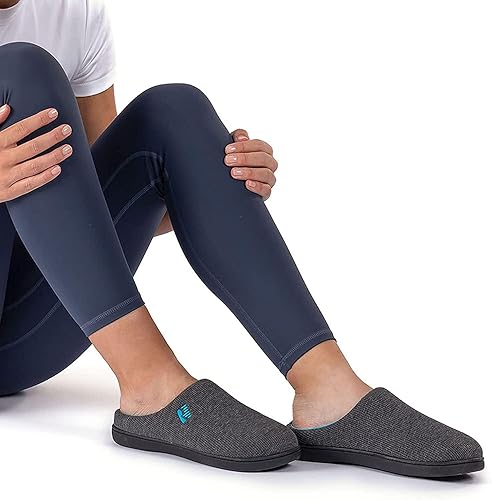 Miniatura 5 de RockDove - Pantuflas para mujer originales con espuma viscoelástica y dos tonos de color